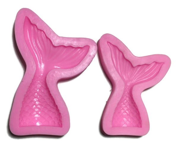 Mermaid Tail Silicone Soap Mold - Small