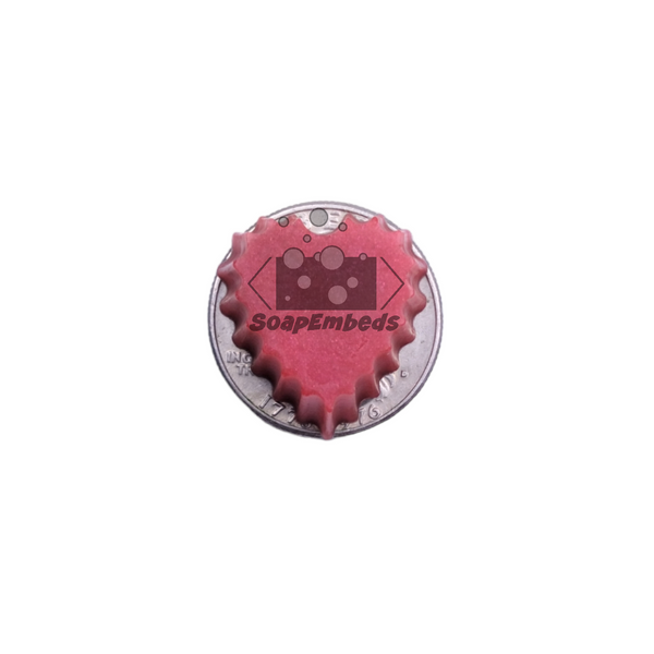 Heart Small Fluted Soap Embed