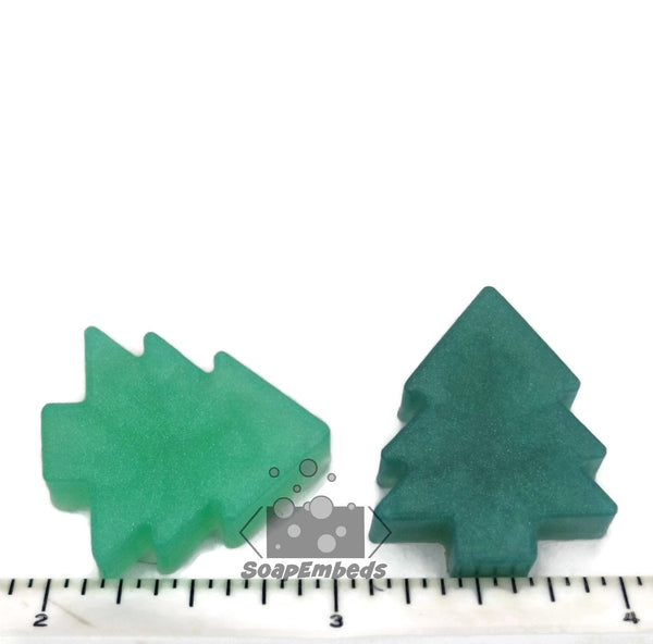 Christmas Tree Pine Tree Small Soap Embeds