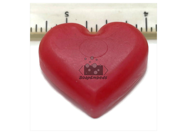 Heart Small Rounded Soap Embed