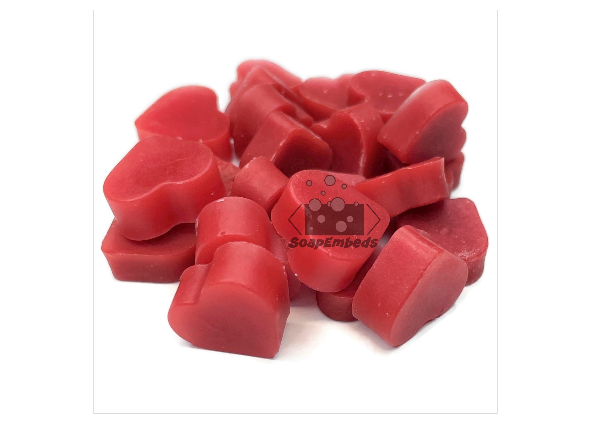 Valentine Hearts Mini (C) Soap Embeds