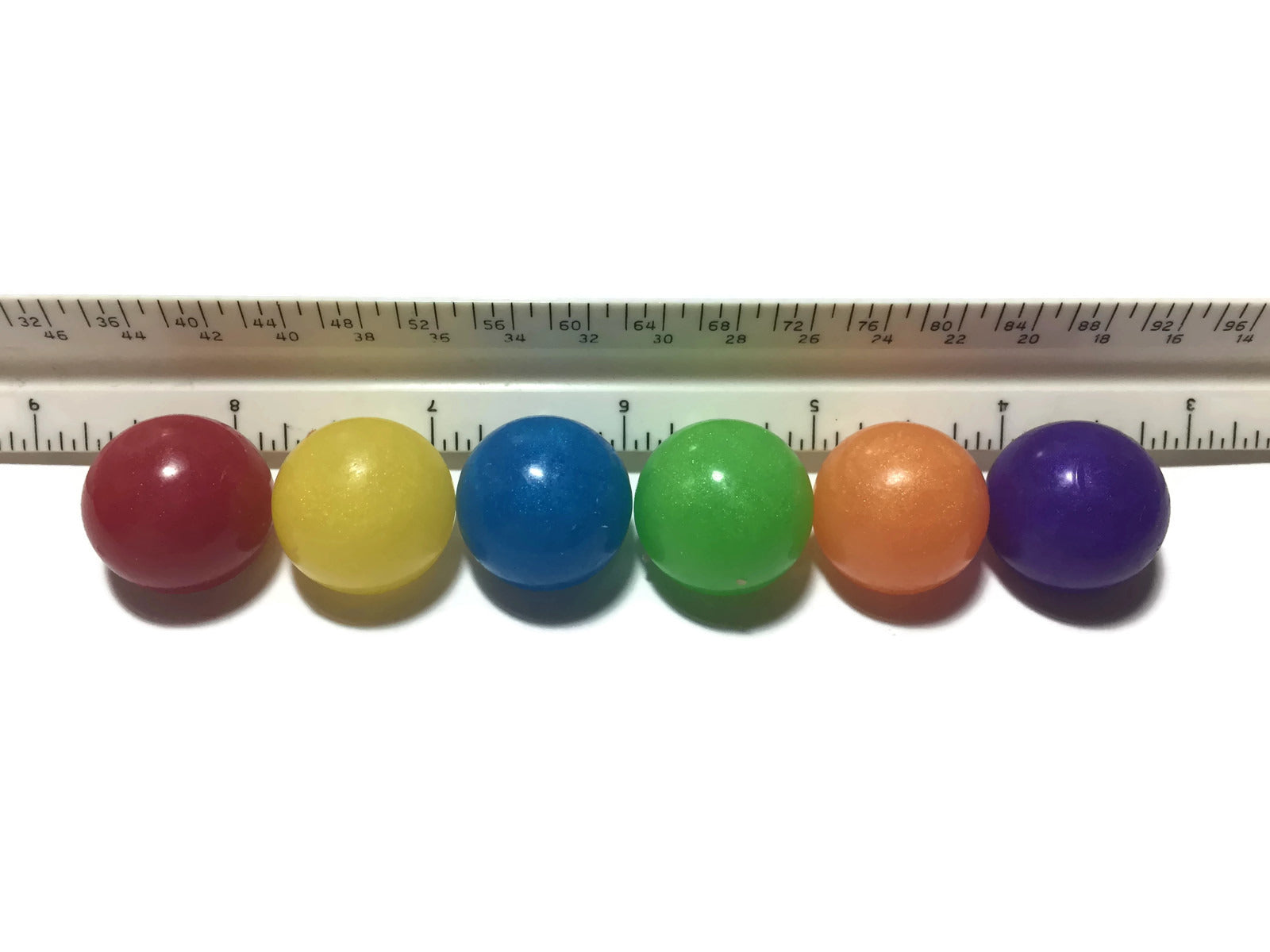 Ball Soap Embeds 7/8" Gumballs - Rainbow Set