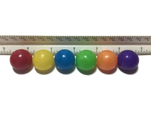 Ball Soap Embeds 7/8" Gumballs - Rainbow Set