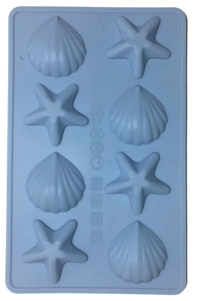 Starfish & Fan Shell Silicone Mold