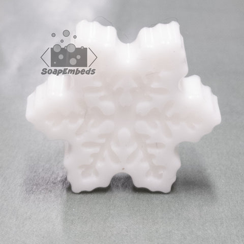 Snowflake Small Soap Embeds