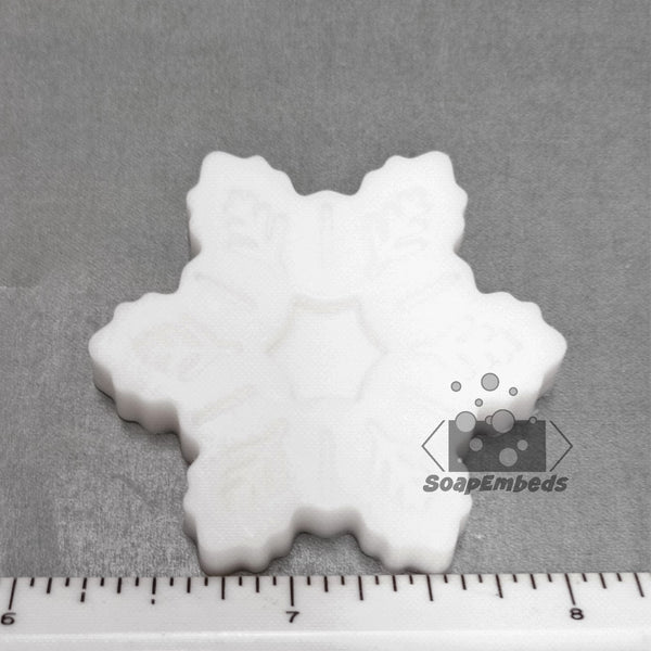 Snowflake Medium Soap Embed