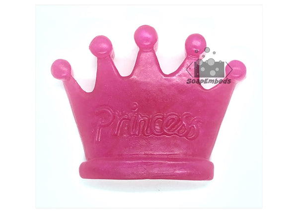 Princess Crown Soap Embeds