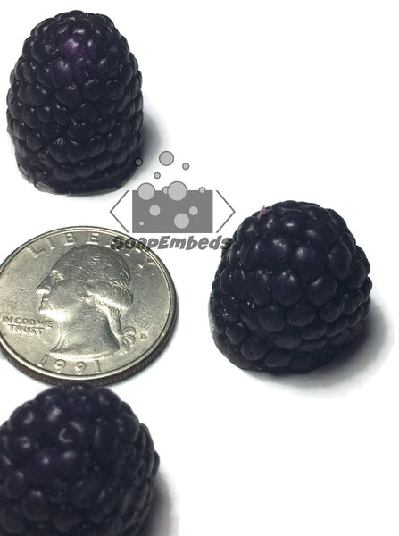 Raspberry/Blackberry Large Soap Embeds